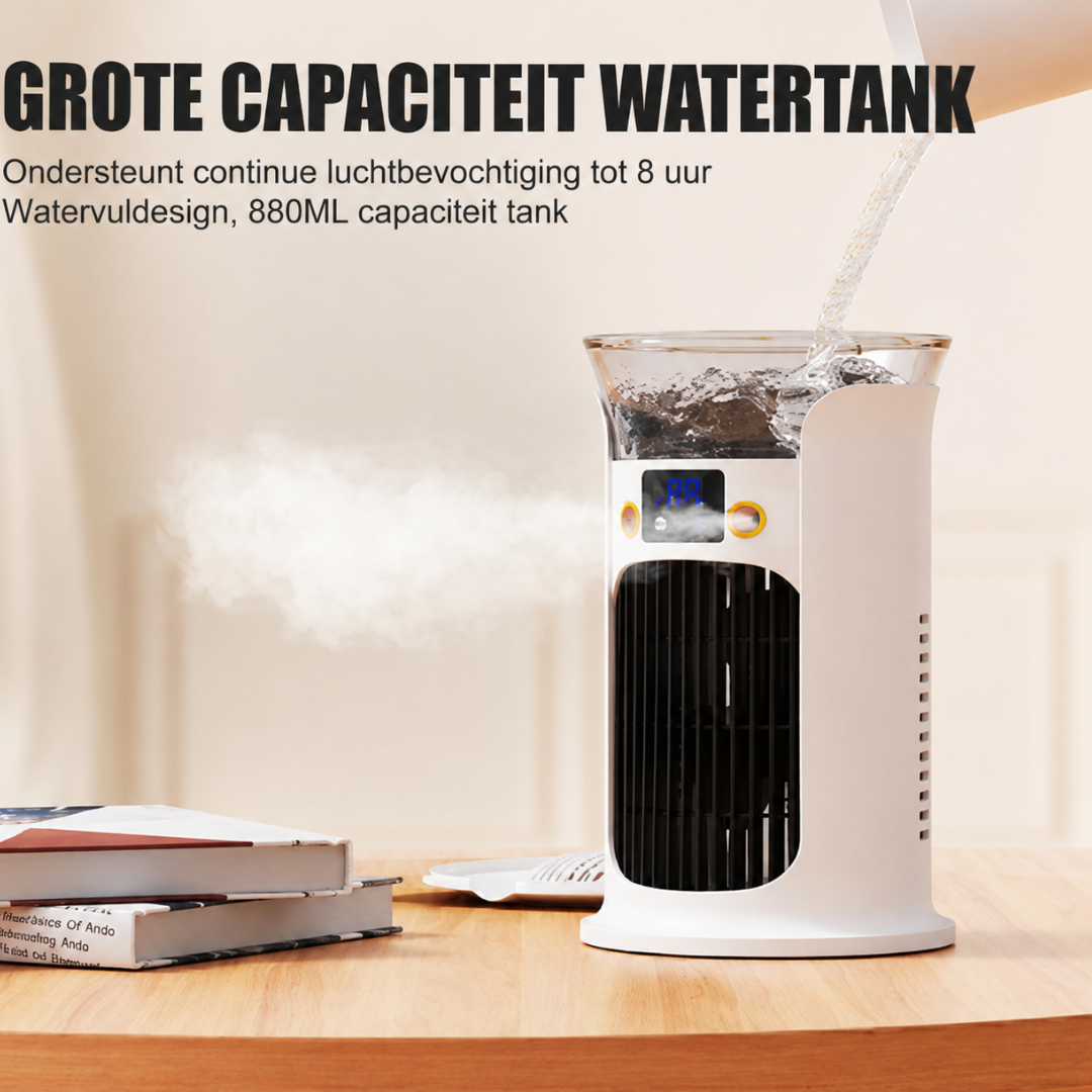 Mobiele Airconditioner - 4-in-1 Draagbare Luchtkoeler