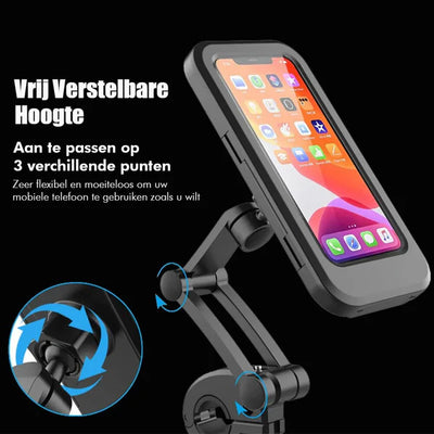 Support Téléphone Vélo - Étanche et Réglable à 360°