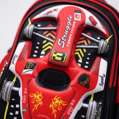 Schooltas - 3D Raceauto Design