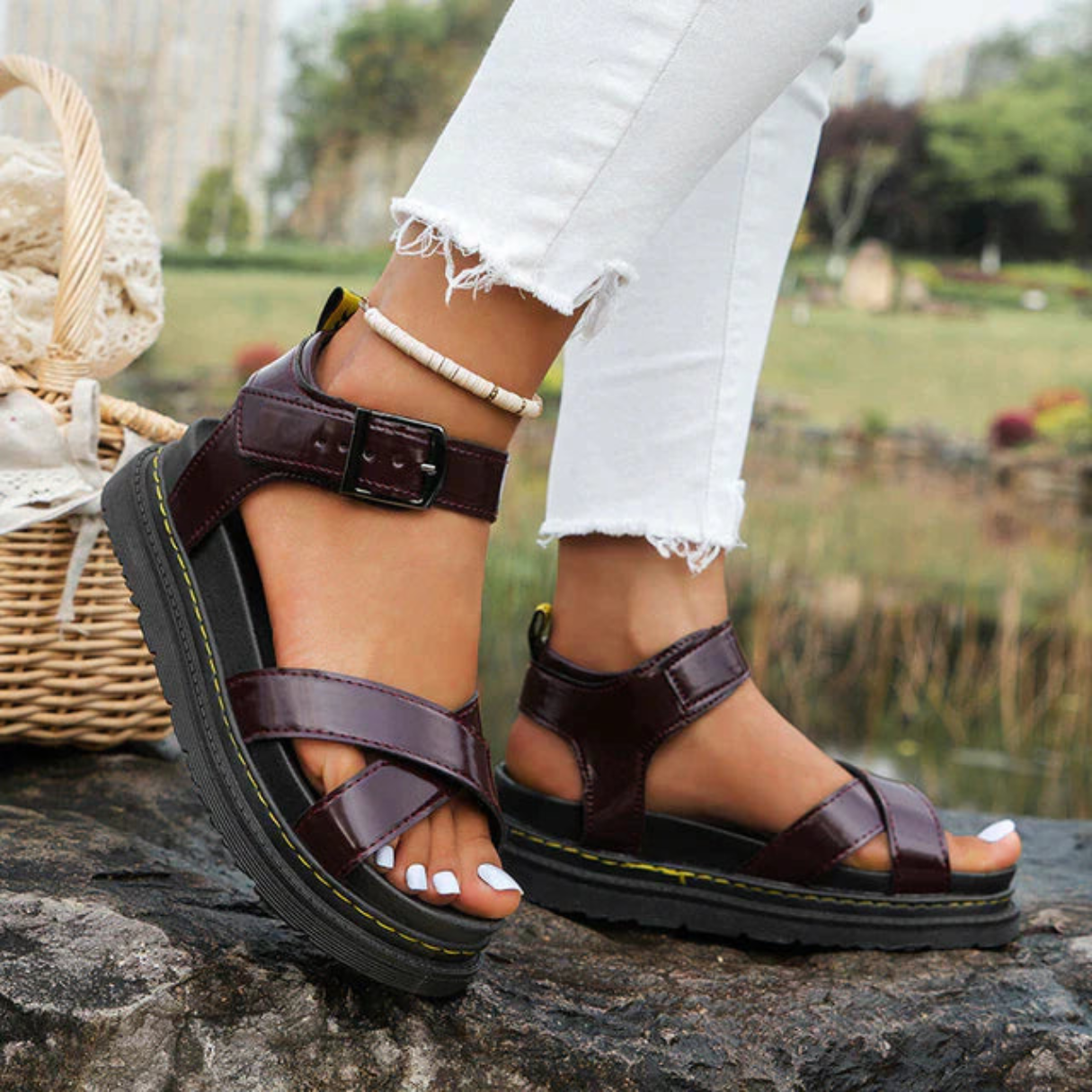 Ondersteunende Comfort Sandalen - Elvara