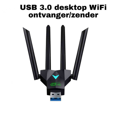 Wifi Adapter - Dual-Band USB Wifi Ontvanger - AeroLink