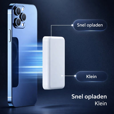 Magnetische powerbank - Draadloos 20W Snellader