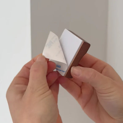 Træ Skoindtrækker med Magnetisk Vægdesign