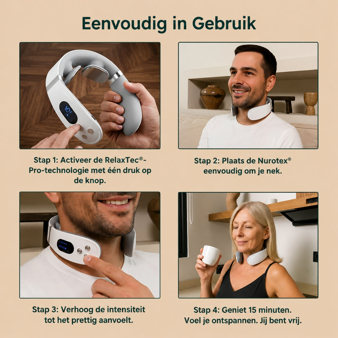 Nekmassage - 14-in-1 Spierontspanner