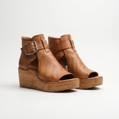 Sandalen Dames - Plateau Sleehak