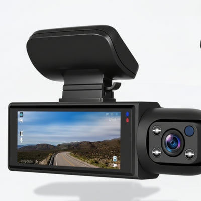Dashcam - 3 Kanaals Full HD Autocamera met Nachtzicht - RiveCam