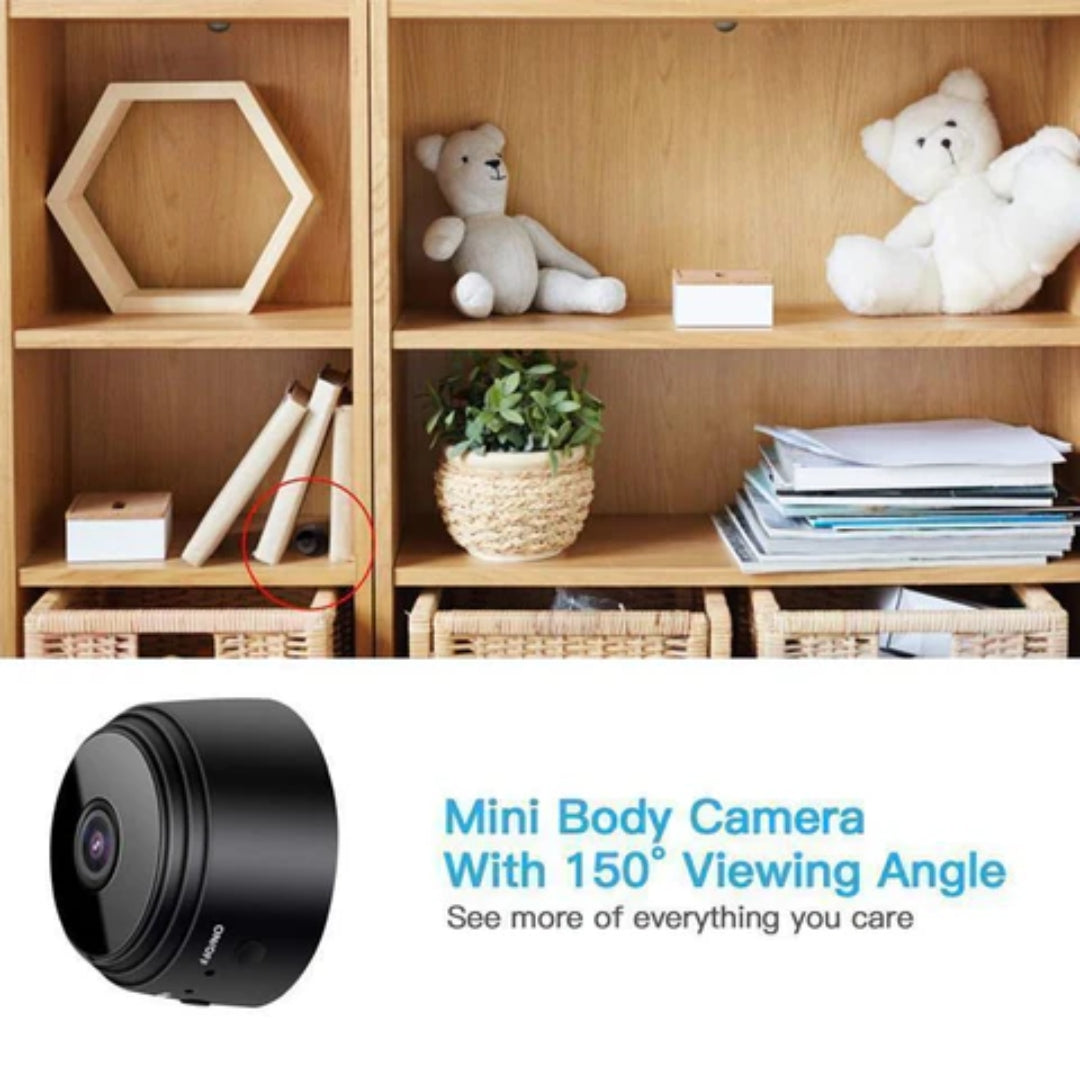 1080p WiFi Mini Camera - Slimme Draadloze Beveiligingscamera - HomeGuard