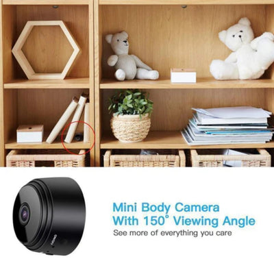 1080p WiFi Mini Camera - Slimme Draadloze Beveiligingscamera - HomeGuard