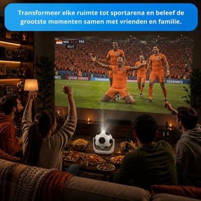 VisionBall - Smart Mini Beamer mit WiFi & Bluetooth