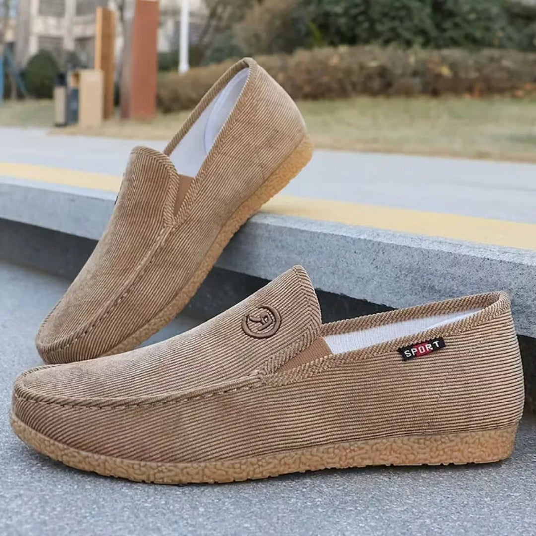 Comfortabele Instap Loafers met Textuur - RidgeWalk