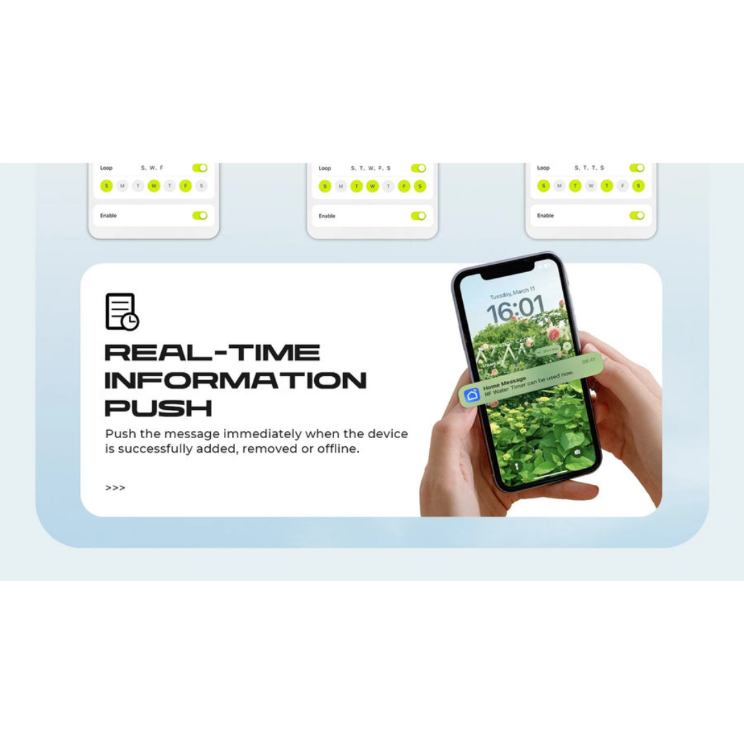 WiFi smart tuinsproeier - slimme automatische bewatering