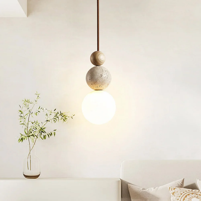 Hanglamp - Wabi Sabi Travertin Design