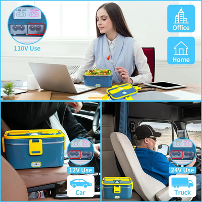 Elektrische lunchbox - 2-in-1 voor auto en thuis