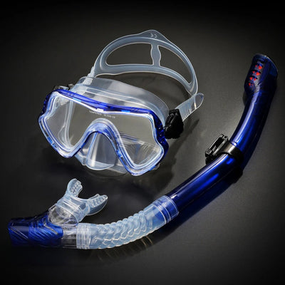 Snorkel Set - Luxe Duikmasker Met 180° Panoramisch Zicht