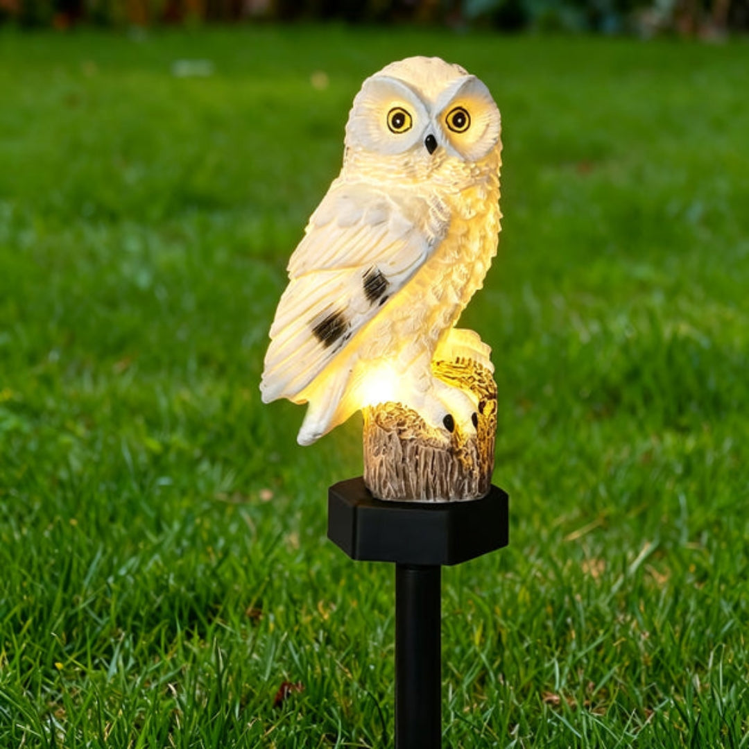 Solar LED Uil - Sfeervolle Tuinverlichting Op Zonne-Energie