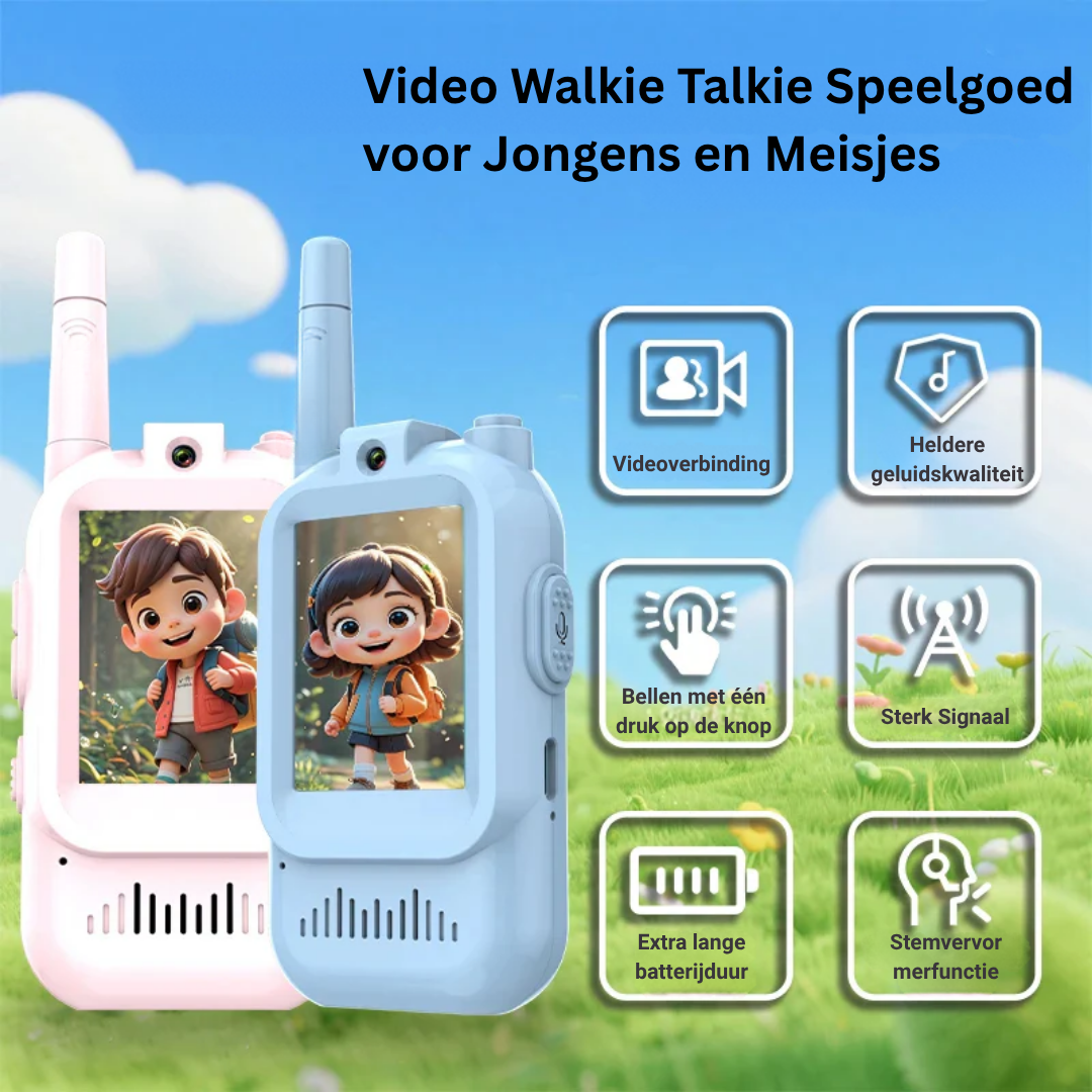 Walkie Talkie - Video Communicatie Set voor Kinderen