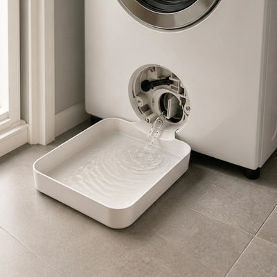 Wasmachine Filter Opvangbak - Geen Natte Vloeren Meer