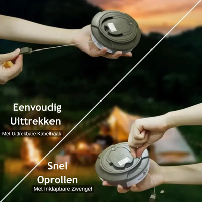 Camping Lamp - 4-in-1 Uitschuifbare Verlichting voor Outdoor Avonturen - CampGlow