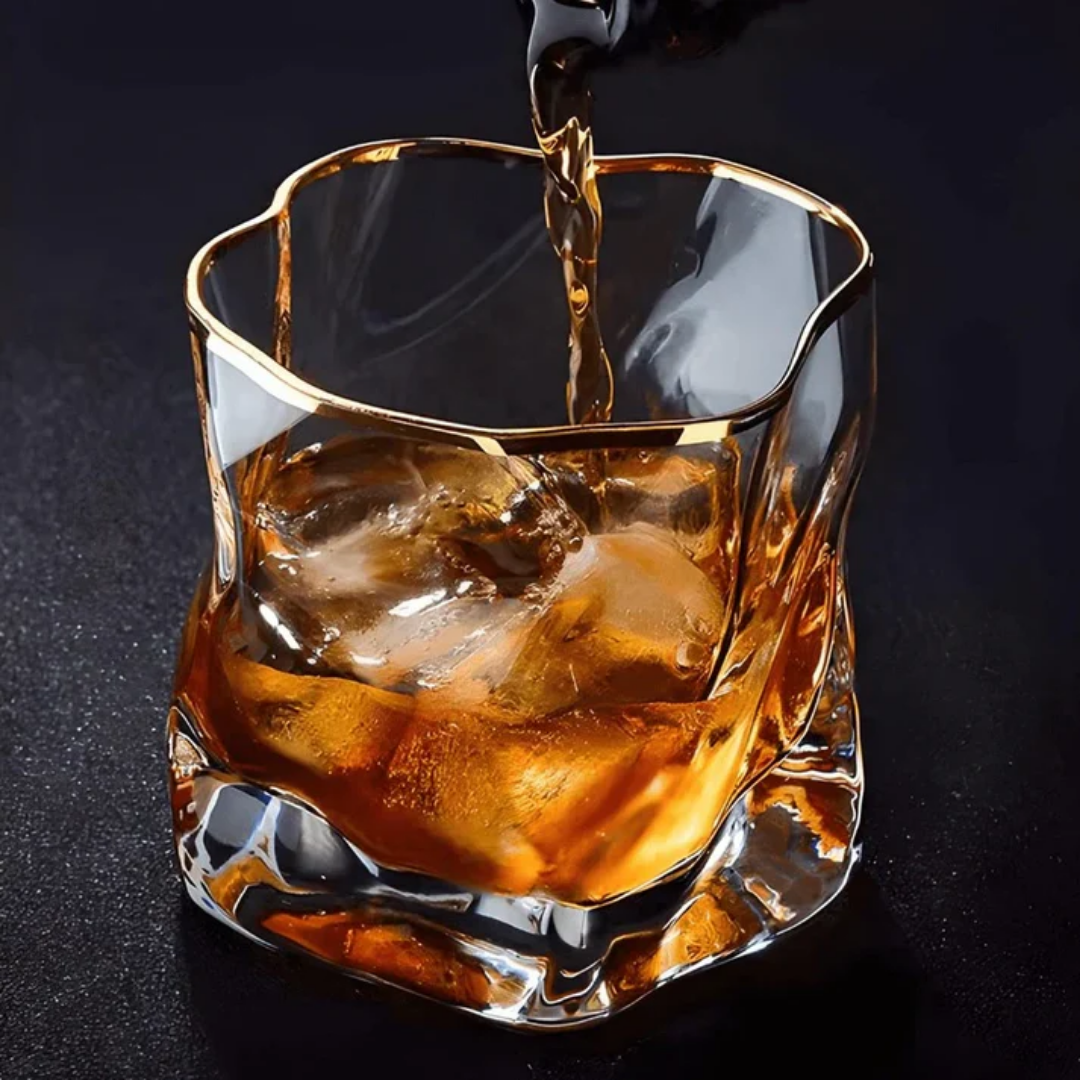 Whiskeyglazen - Luxe met textuur voor een verfijnde whiskyervaring