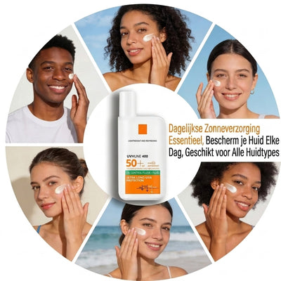 Zonnebrand - Lichte SPF50+ Zonbescherming