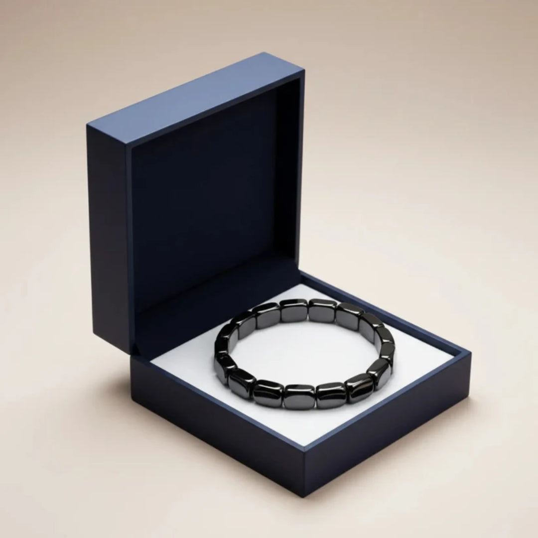 Energie armband met hematiet