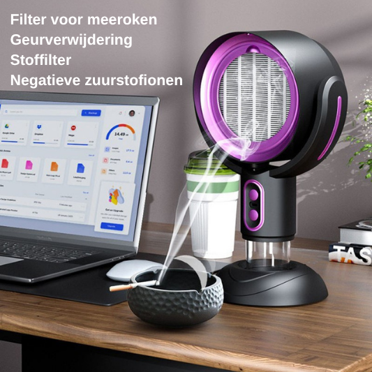 Afzuiger - Rook- en Geur Afzuiger voor Binnen - SmokeClear