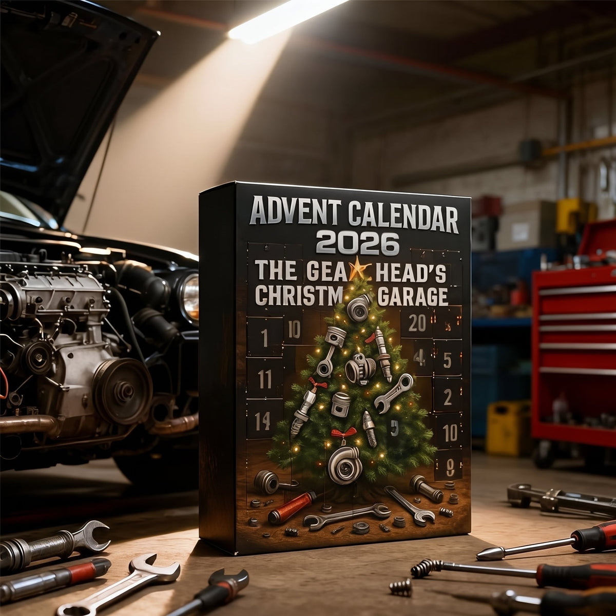 Adventní kalendář Gearhead Garage 2026