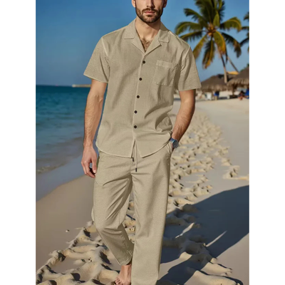 Zomers Overhemd met Broek Set - Solaro