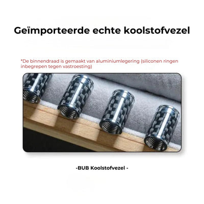 Capuchons de valve de pneu en fibre de carbone – Kit de protection de roue étanche