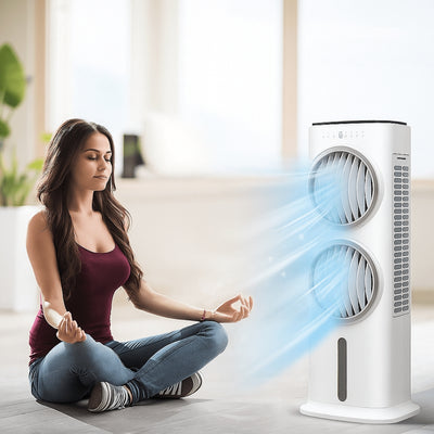 Mobiele Airco - 4-in-1 met afstandsbediening voor slaapkamer en woonkamer
