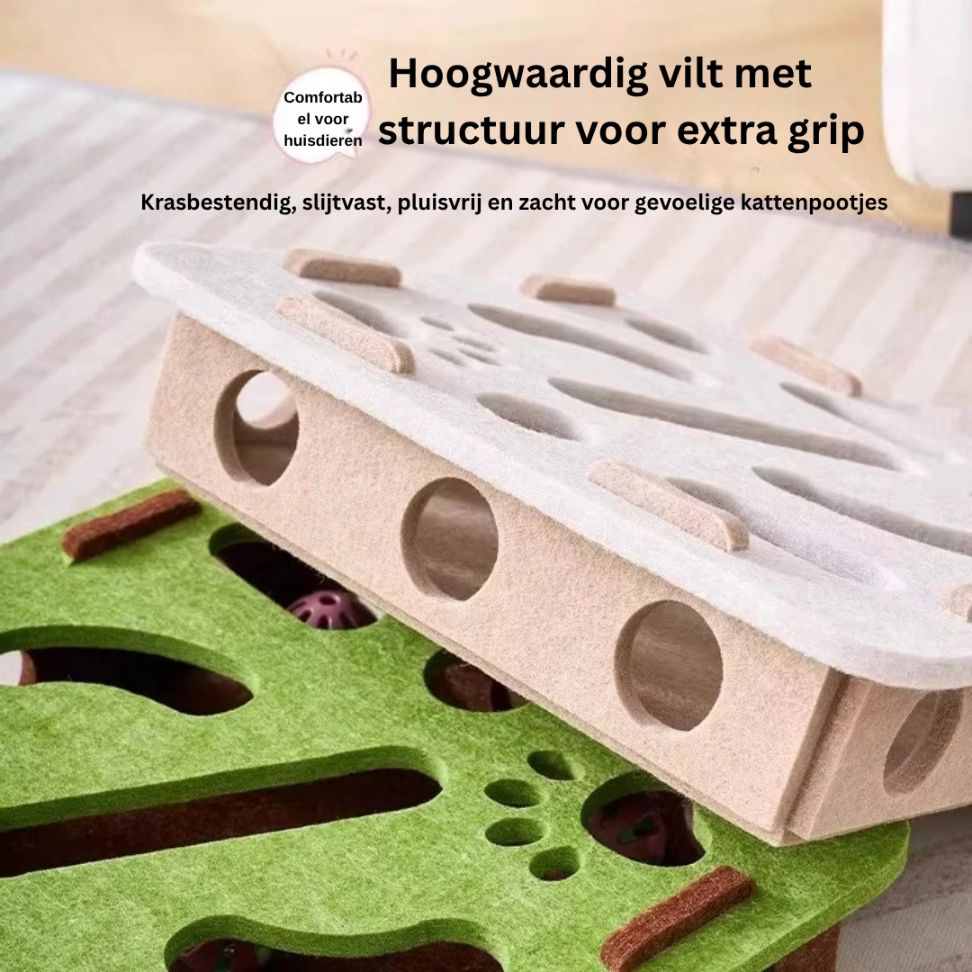 Katten Puzzel - Interactieve Speelbox van Vilt