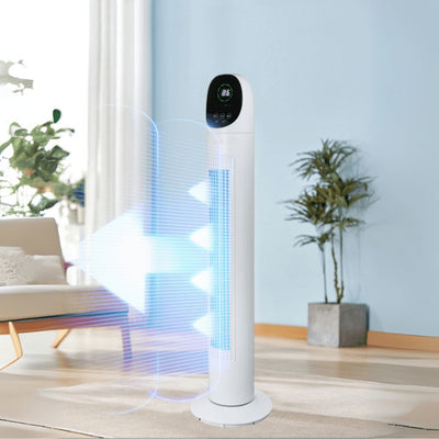 Draagbare airconditioner - Stille krachtige torenventilator voor woonkamer en slaapkamer