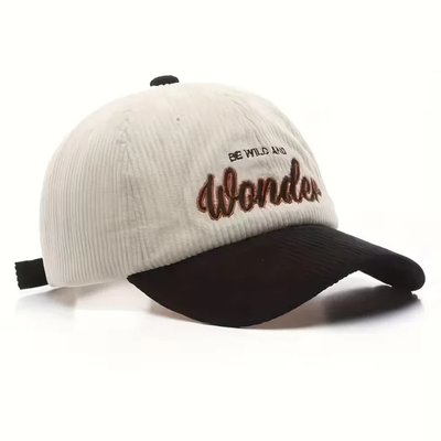 Baseball Cap met Geborduurde Letters - StreetPeak