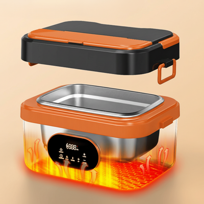 Elektrische lunchbox - draadloos en zelf-verwarmend