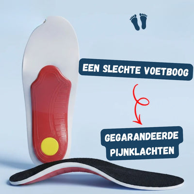 Orthopedische Inlegzolen - Ondersteuning voor Platte Voeten en Comfort