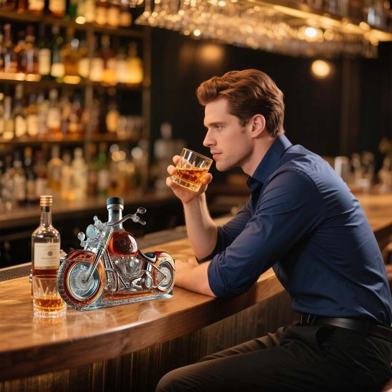 Édition limitée - Bouteille de whisky Harley