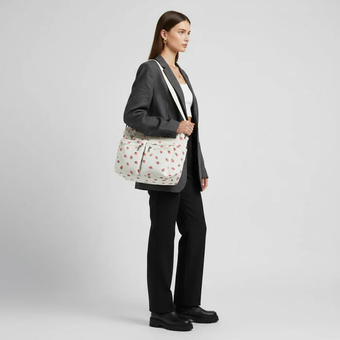 Sac à bandoulière Norelia - Sac Vintage en Velours Côtelé