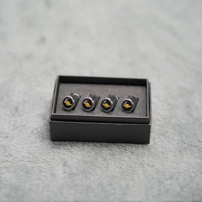 Capuchons de valve de pneu en fibre de carbone – Kit de protection de roue étanche
