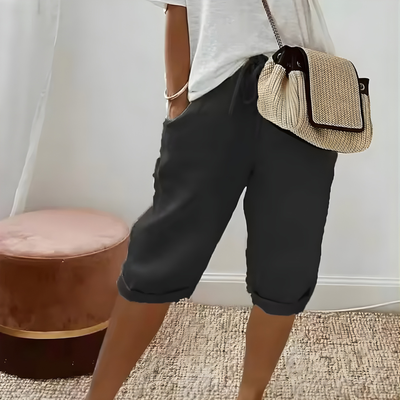 Solvera - Short - Short Stretch Confortable pour les Journées d'Été