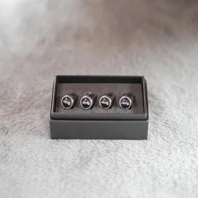 Capuchons de valve de pneu en fibre de carbone – Kit de protection de roue étanche