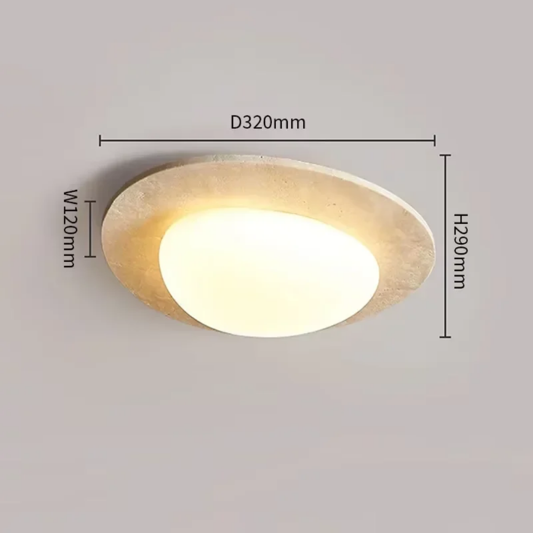 MYHOME® - Natuursteen Wabi Sabi LED Plafondlamp