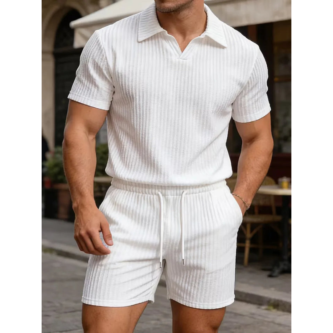Zomer Set met Polo en Shorts - Aerion