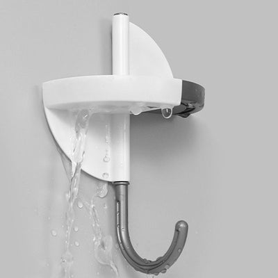 2-in-1 minimalistische boorloze haak voor keuken en badkamer