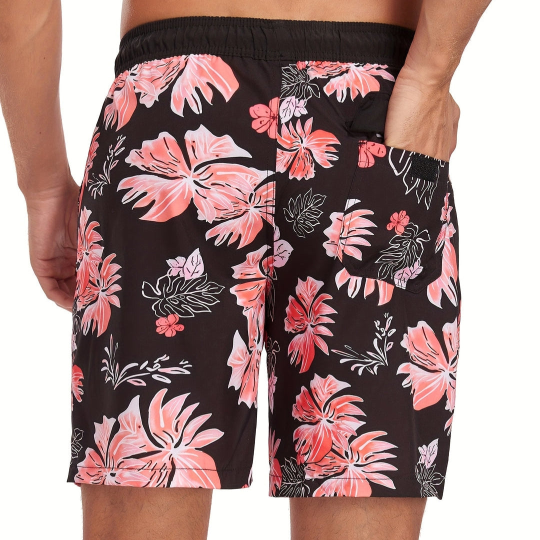 Zwembroek - Tropische Flamingo Print