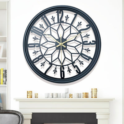 MYHOME® - Moderne Scandinavische Wandklok Van Metaal