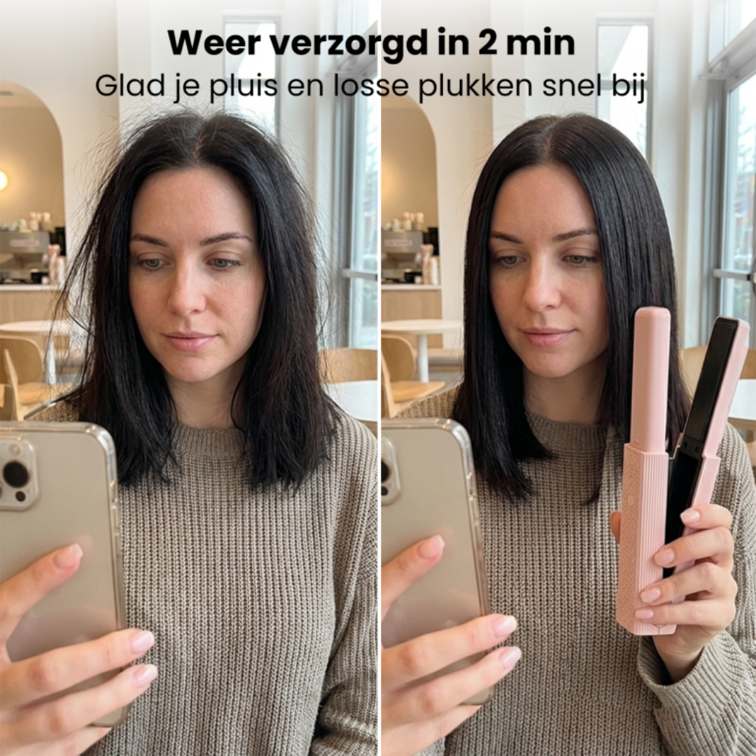 Fer à coiffer - Styler 2-en-1 sans fil retouches