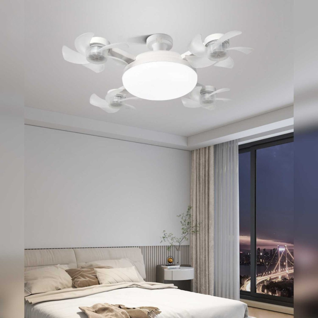 Ventilator Lamp - LED Plafondlamp met Ventilator - AeroGlow