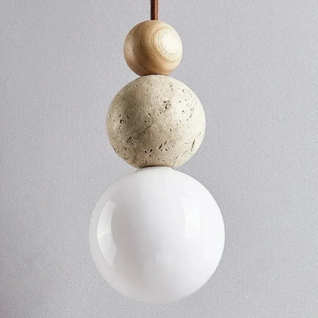 Hanglamp - Wabi Sabi Travertin Design
