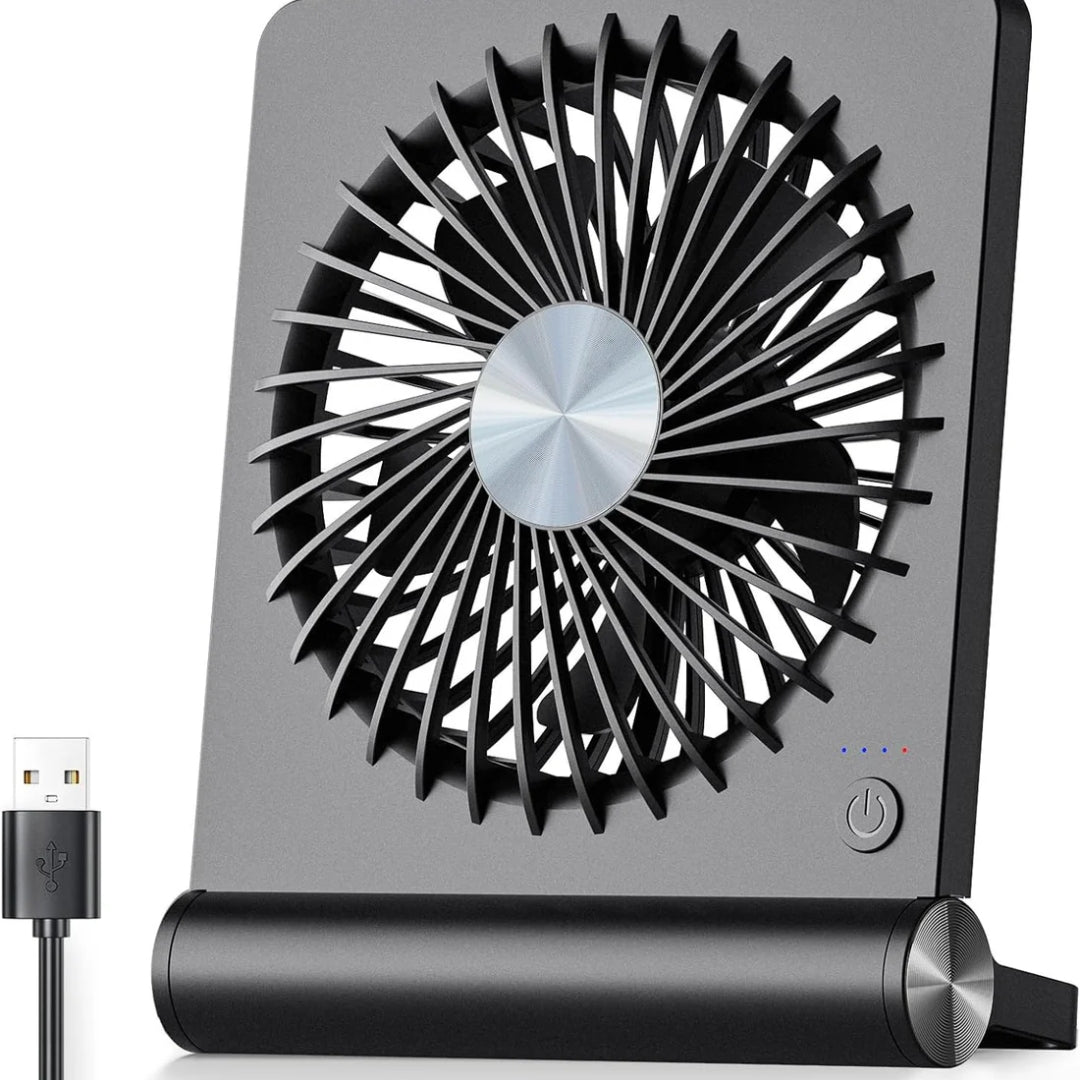 USB Ventilator - Stille Bureauventilator Met Krachtige Koeling