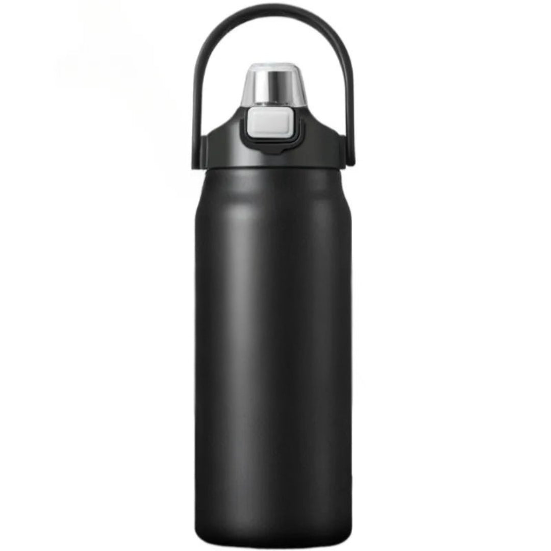 Thermofles - Premium Drinkfles Met Rietje Voor Kantoor, Sport en Reizen
